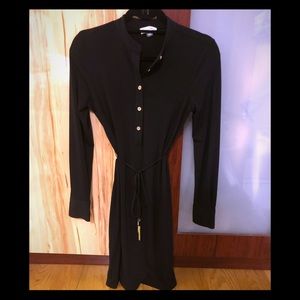 Stretch mid length work dress.